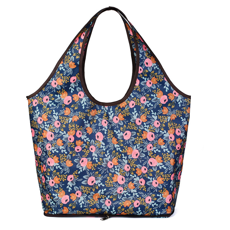 简约尼龙女包 多用折叠收纳包 买菜妈咪手提环保购物包菜兜子批发