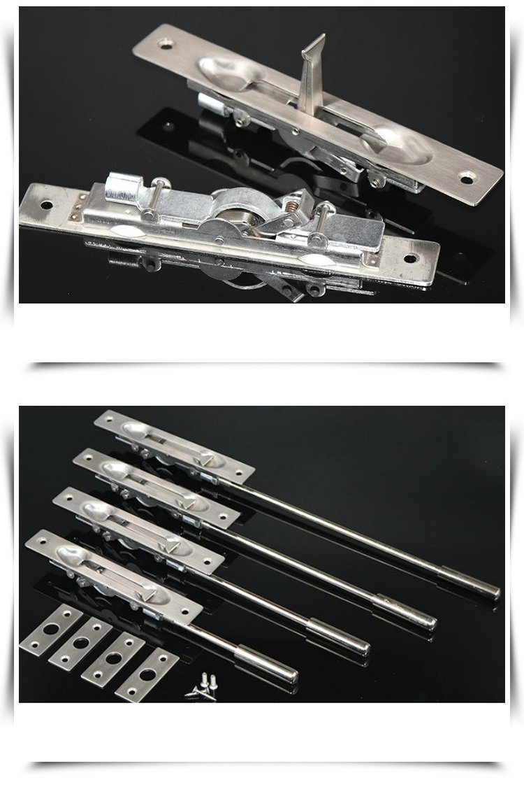 厂家直销不锈钢精铸驳杆插销 两孔四孔可选 门窗插销6寸8寸10寸