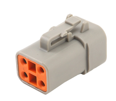 德驰deutsch汽车连接插件插头防水耐高温 dtm04-12p 厂家直销