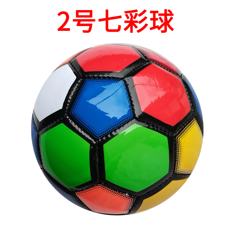 Children's Training Football Number 2 PVC Letters Toy Ball Kindergarten Entertainment Children Cartoon Machine-Sewing Soccer