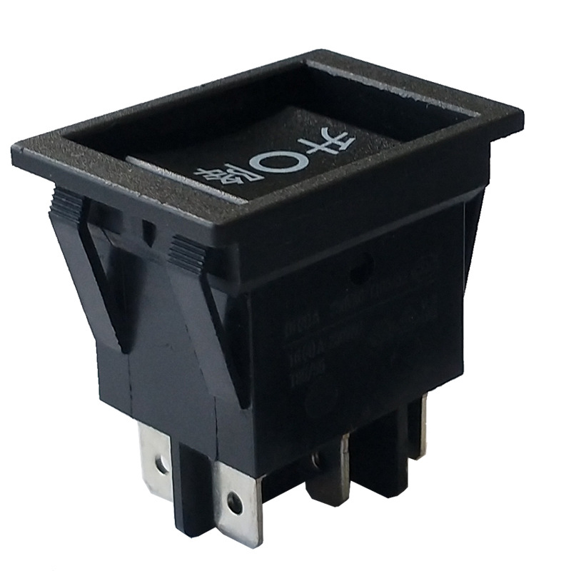 ac电源船型翘板开关 防撞误碰开关 升降机专用暖炉大电流跷板开关