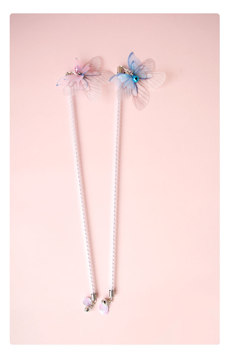 厂家直销逗猫棒蝴蝶仙女棒铃铛猫咪玩具长杆逗猫棒