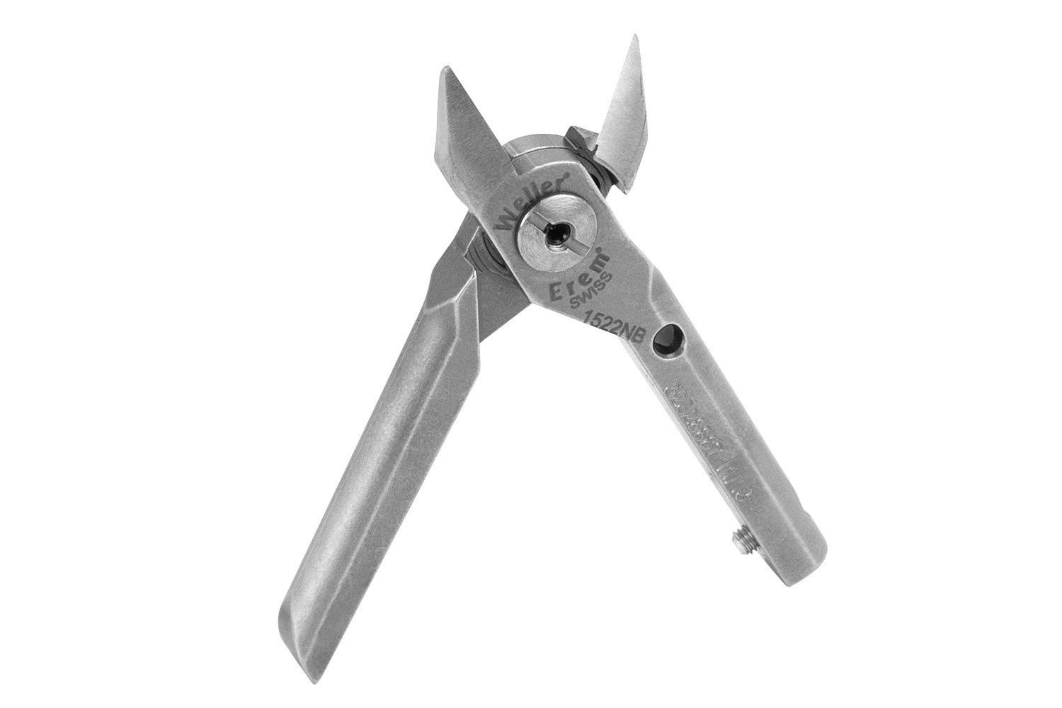 瑞士 Erem 剪钳1522NB用于1500BSF气动斜口钳的点剪切尖型刀头