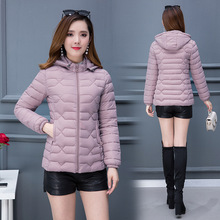 棉衣女短款2019冬季韩版轻薄棉袄修身时尚保暖小个子棉服大码外套