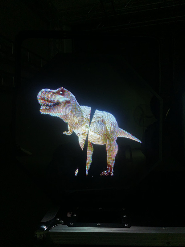全息3d投影裸眼广告显示效果灯立体动画led显示屏dmx舞台灯光酒吧