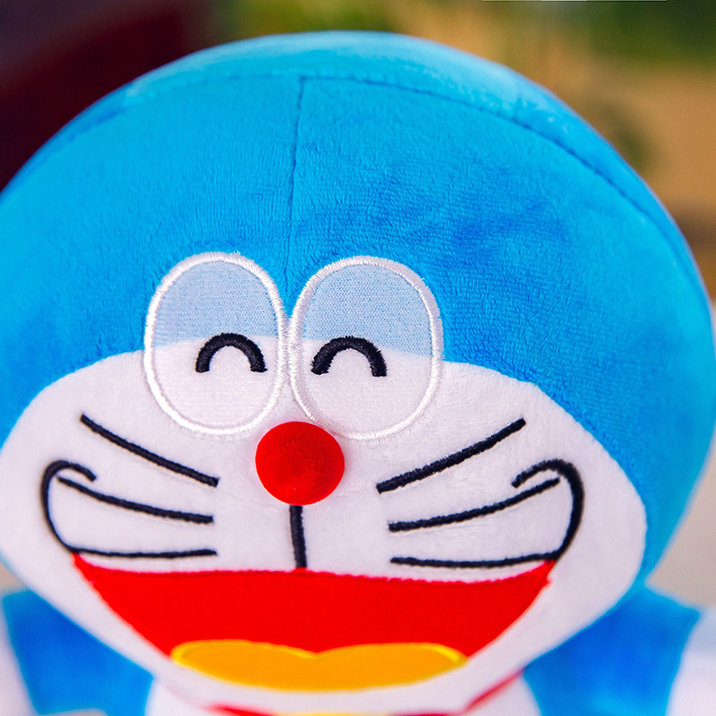 可爱蓝色猫咪毛绒公仔玩偶毛绒玩具儿童安抚玩偶节日生日礼品