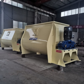 无重力混合机双轴双电机干粉砂浆搅拌机无重力混合机