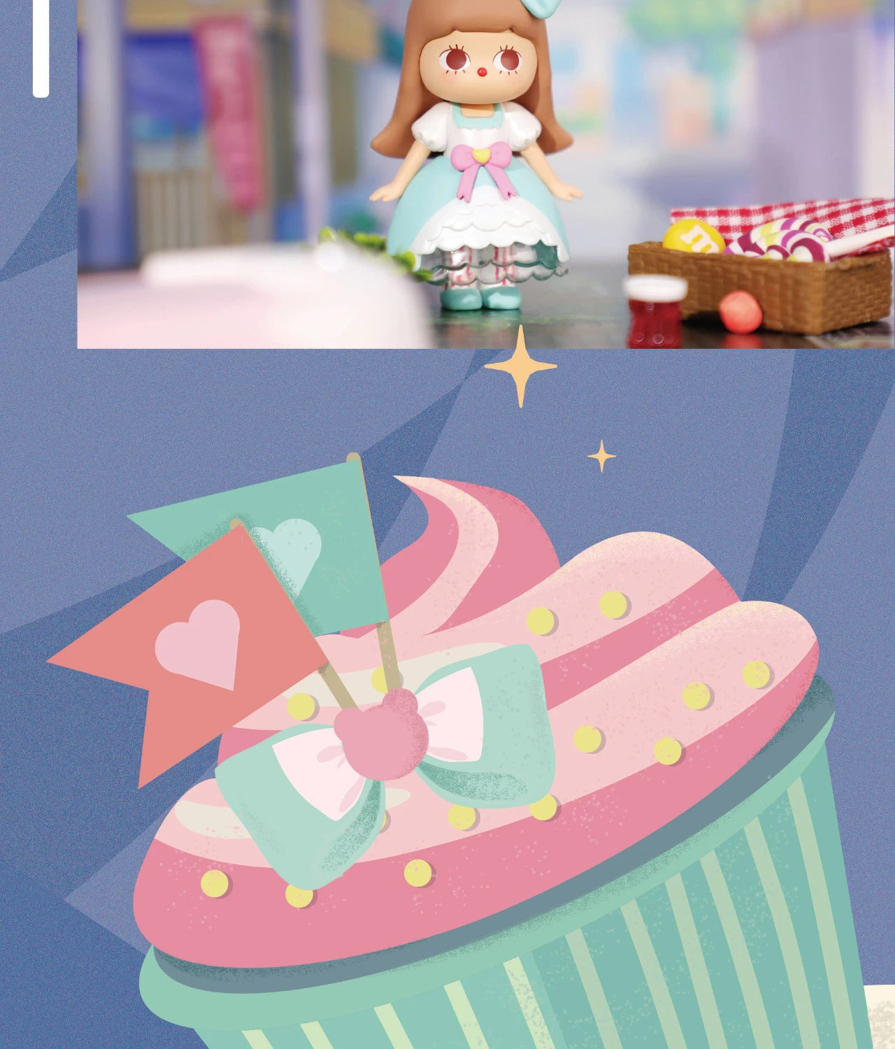 bobbi洛丽塔盲盒公仔办桌面摆件少女娃娃公主新年礼物玩偶惊喜盒