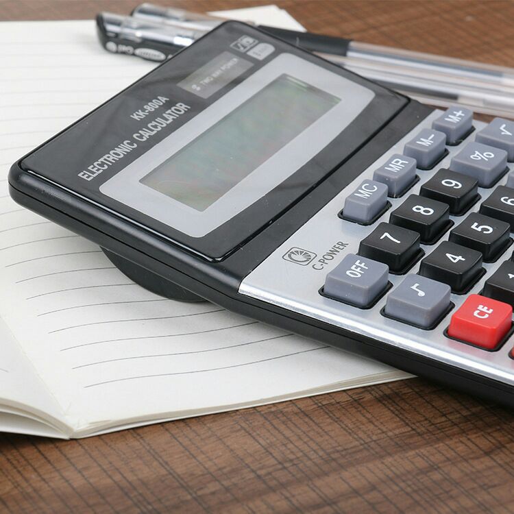800a台式计算器 桌面办公用品计算机 财务会计算数机按电池计算机