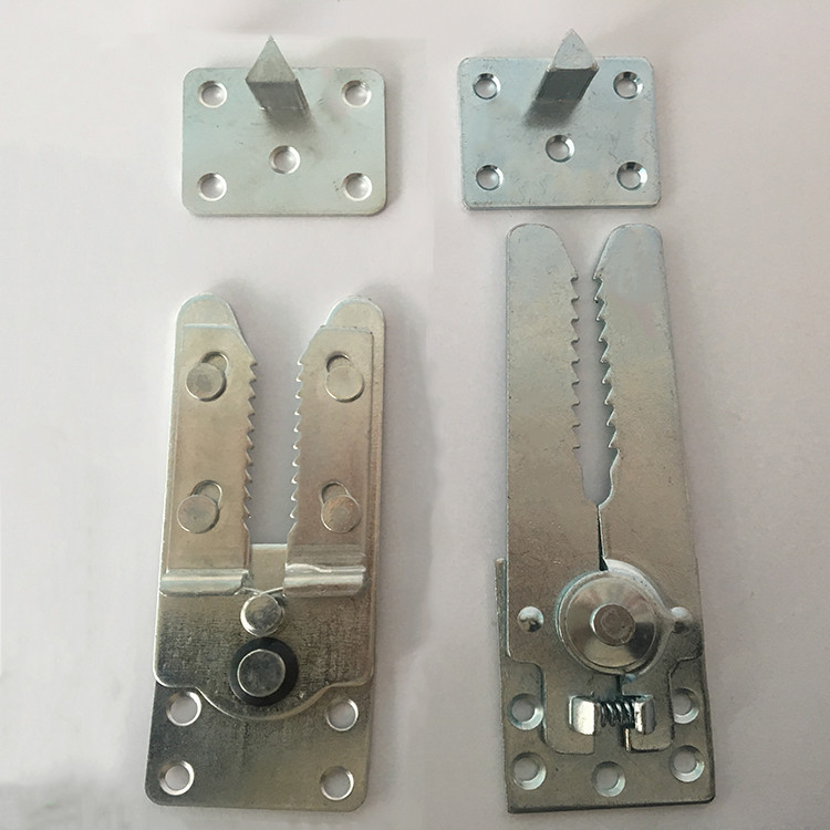 沙发连接扣三合一插片插件组合件铁插扣拆装床插扣沙发插扣