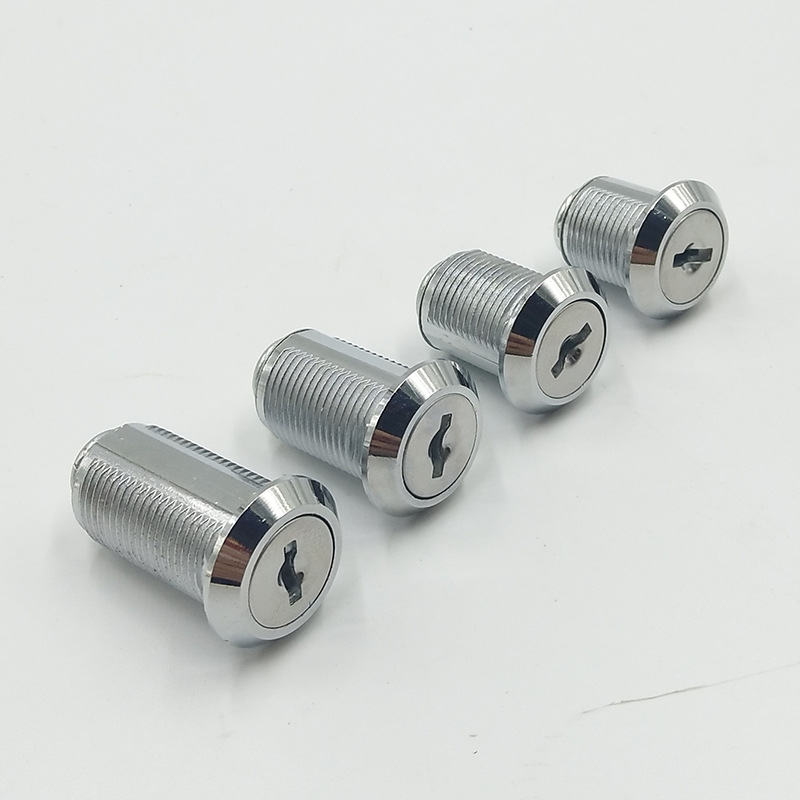 工厂供应方形现代简约家具抽屉锁 锌合金方舌抽屉锁 五金家具配件