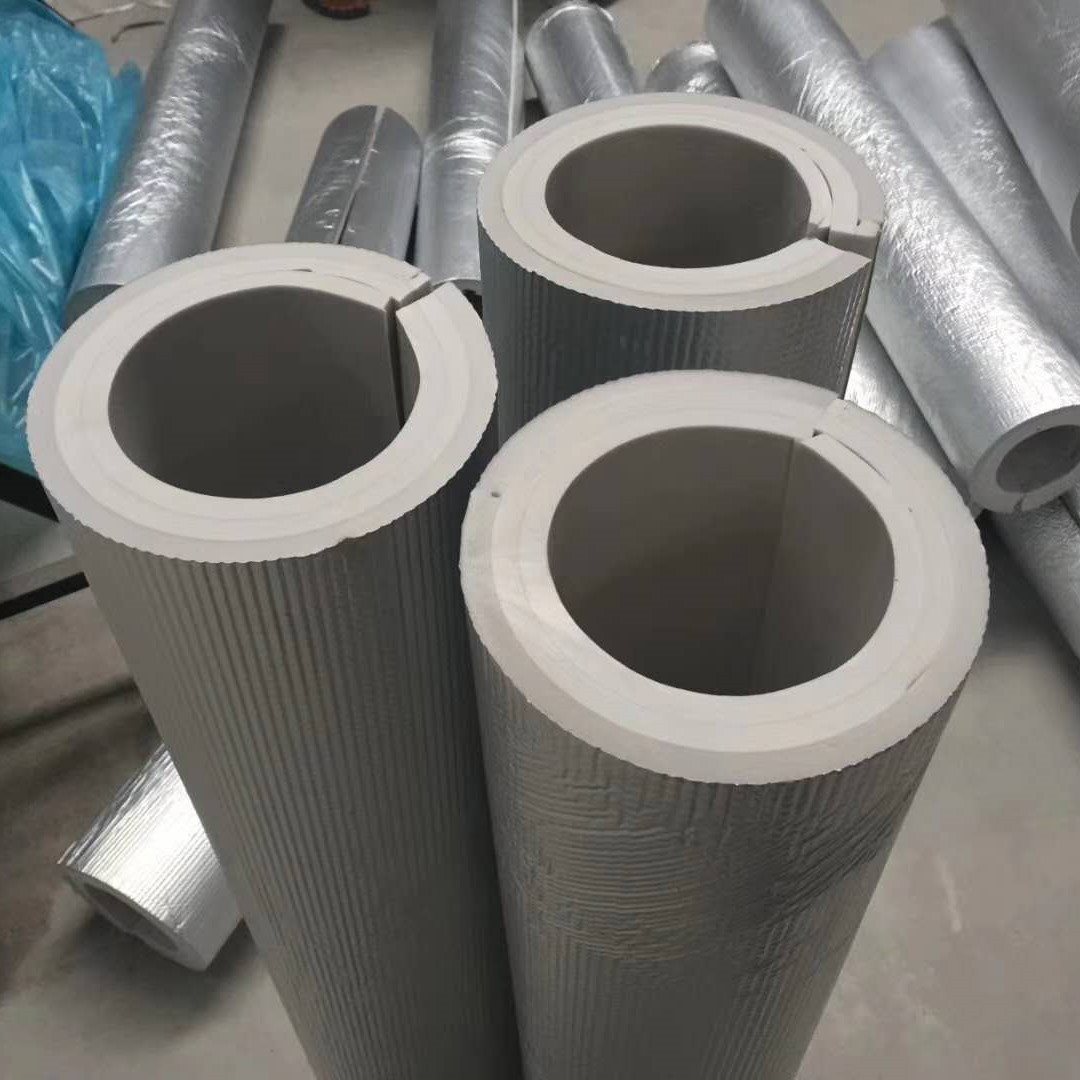 厂家批发pef保温管壳 聚乙烯空调管加厚铝箔pef管 保温材料