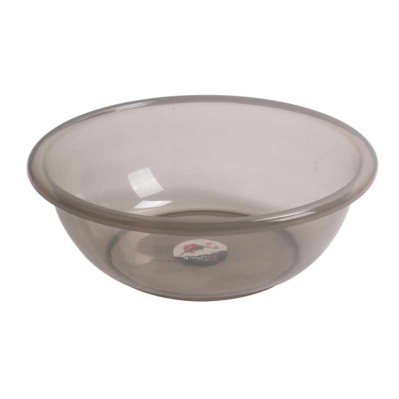 Factory Direct Supply Extra Thick Transparent Plastic Washbasin Small High Transparent Washbasin 0337