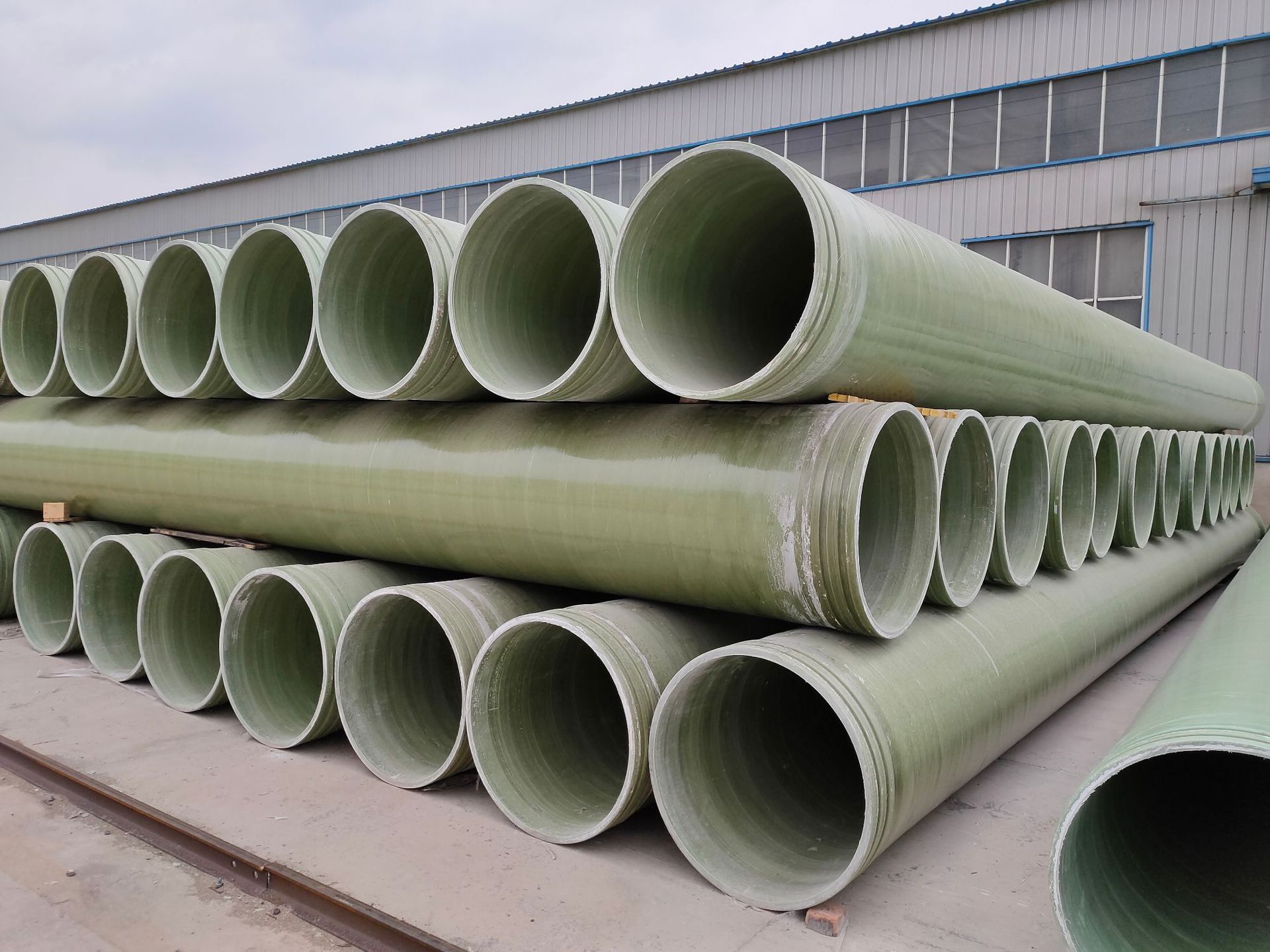 玻璃钢工艺通风管玻璃钢缠绕管道大口径化工管道玻璃钢电缆 管道-枣强