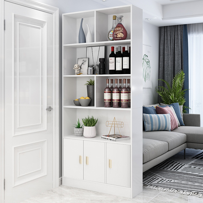 餐边酒柜简约现代靠墙餐厅吧台一体家用进门玄关隔断柜多功能餐边