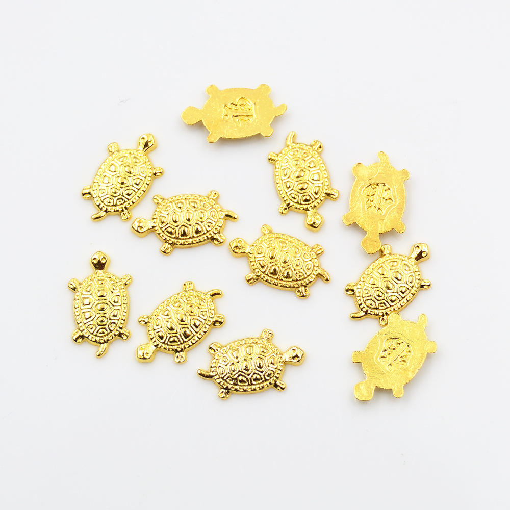 yushou fu character japanese shallow grass temple small golden turtle money turtle wechat business lucky small golden turtle epoxy diy accessories