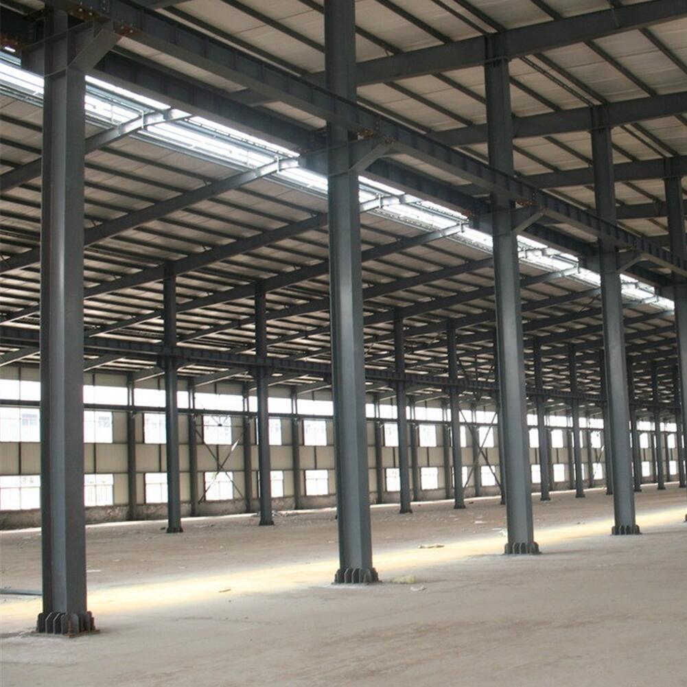 连跨钢结构厂房工程 三和钢构设计制作安装连跨钢结构厂房