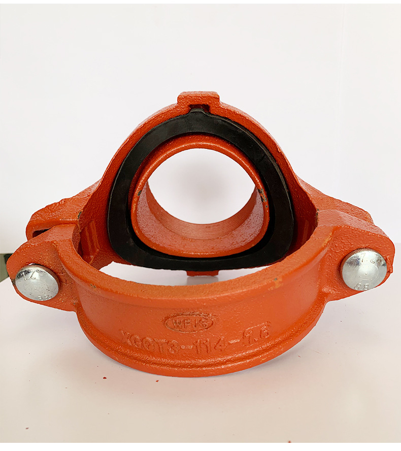 丝接机械三通消防沟槽管件沟槽机三螺纹式机械三通开孔三通小口径