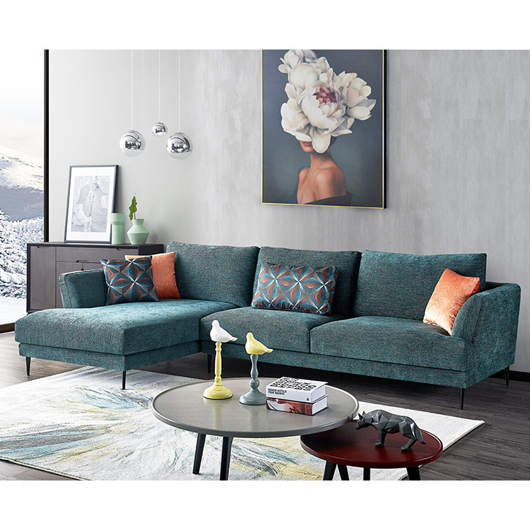 客厅卧室现代极简格调优质科技布沙发 时尚沙发舒适