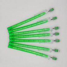 【厂家直供 】美国六角笔杆绿色节节铅笔 9节铅笔
