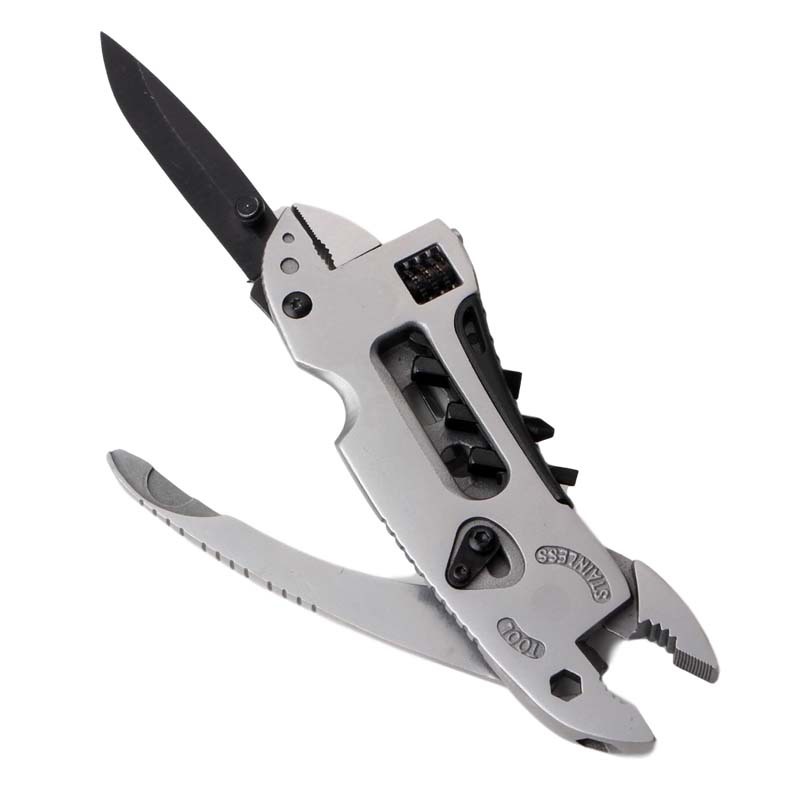 jeep多功能钳子户外多用工具钳多功能扳手刀螺丝刀便携组合