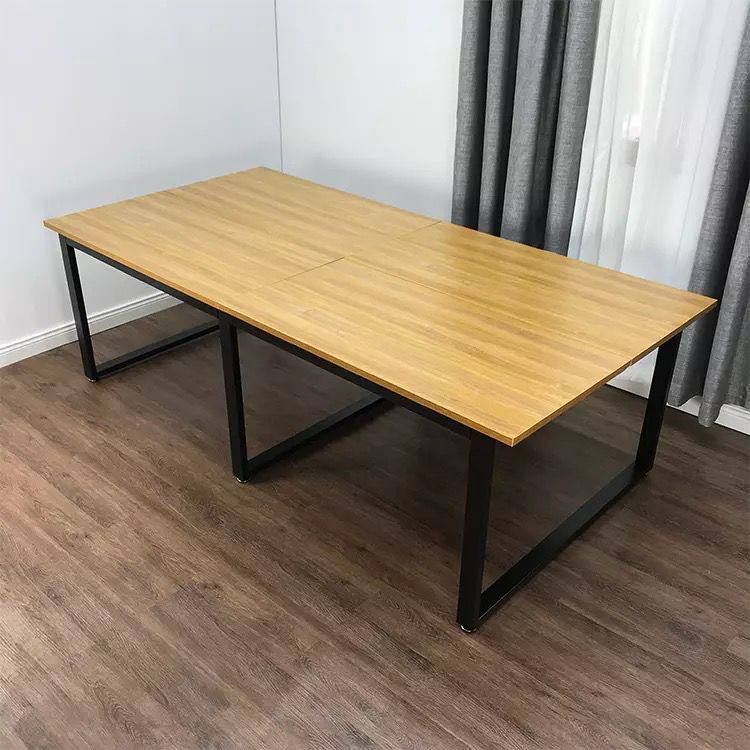 方管电脑桌架金属台脚吧台支架办公桌会议桌子铁艺桌腿烤漆可定制