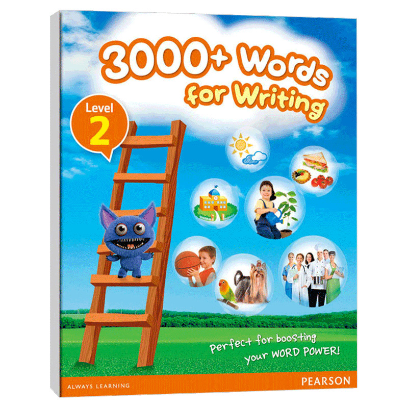 3 kg单位重量0.3 kg书名:pearson3000  words for writing 2 香港小学