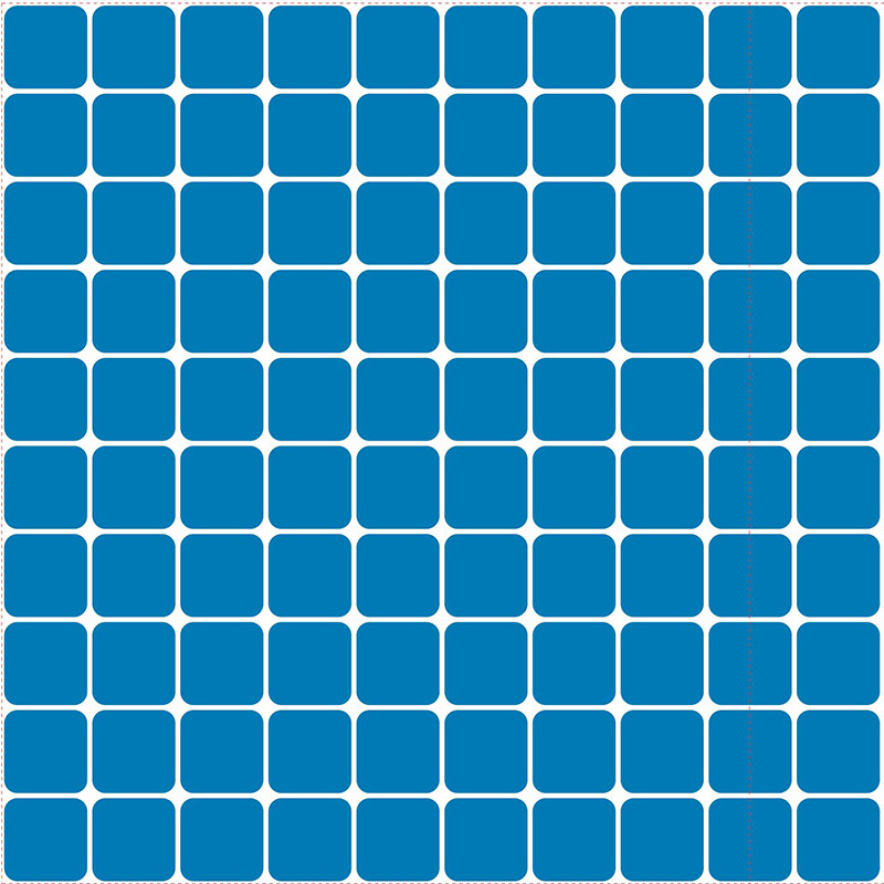 鱼缸背景贴纸黑白蓝方格子鱼缸造景带胶装饰贴纸玻璃贴纸