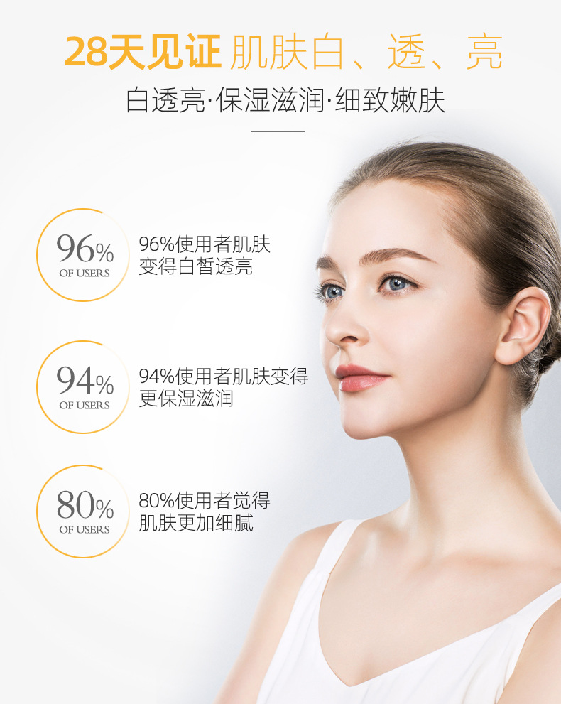 植然魅虾青素透亮美肤精华液 提亮抗氧化修护红血丝7天小安瓶精华