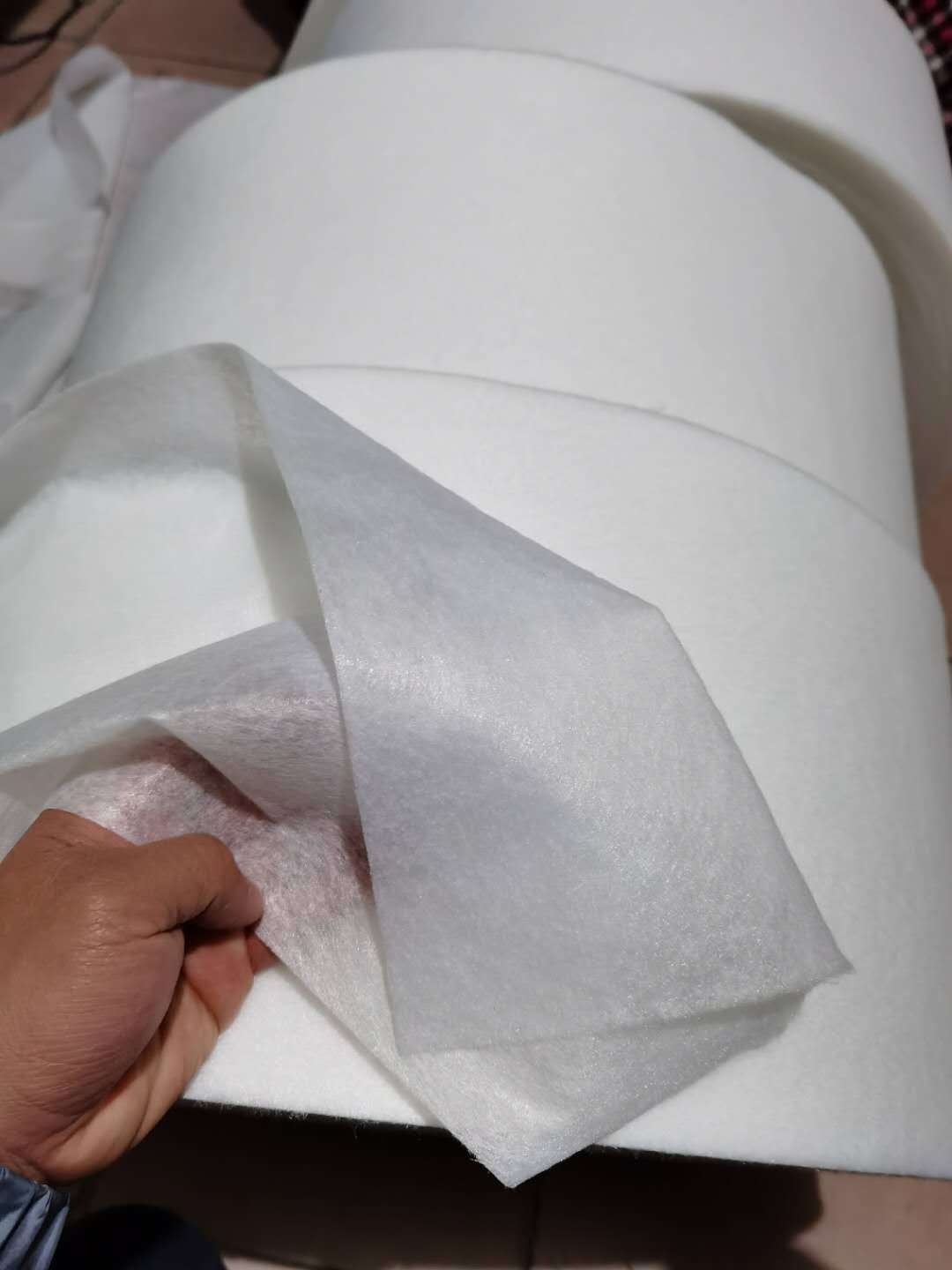 【热风无纺布】厂家批发50g 60g无纺布热轧无纺布