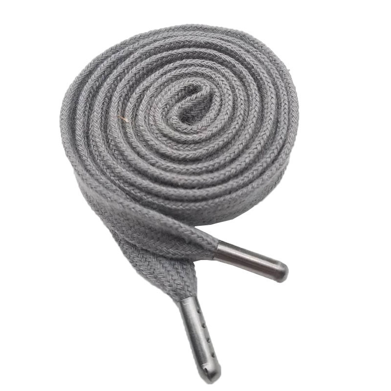 全棉扁绳涤棉空芯扁绳卫衣帽绳搭配金属子弹头运动裤绳 腰绳批发