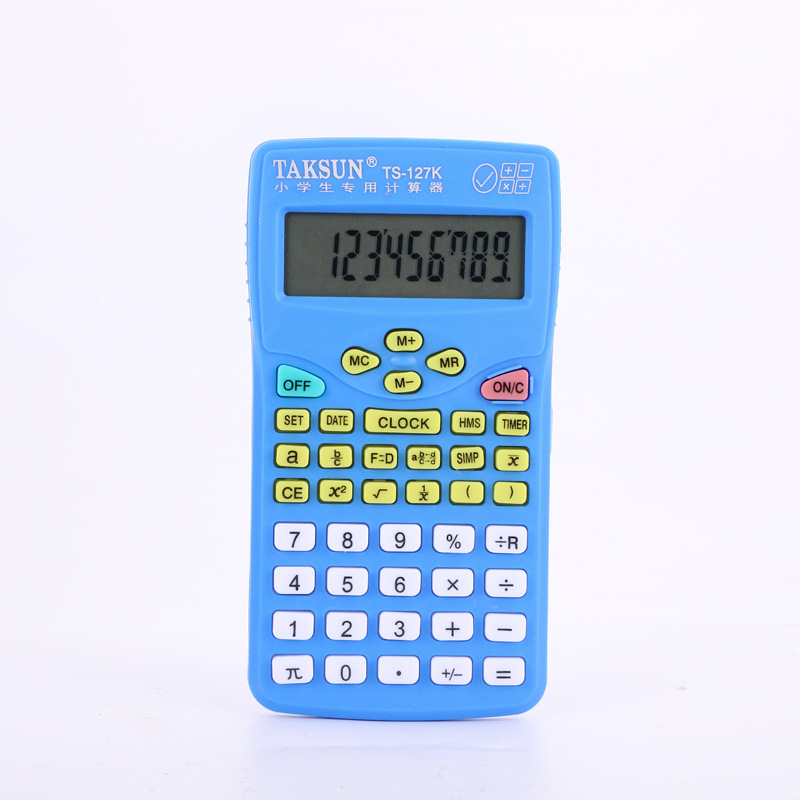 Wholesale Elementary School Student Learning Machine Calculator Dexin Ts127 Science Function Multifunctional Examination Exclusive Computer