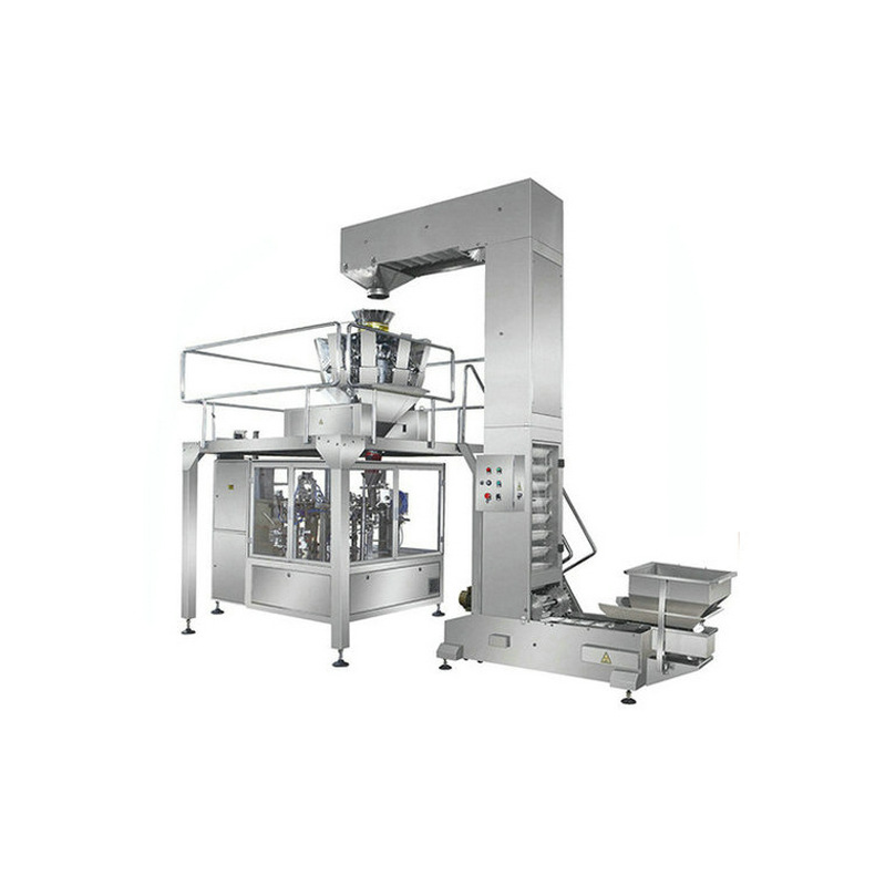 全自动给袋包装机 给袋真空包装机预制袋 洗衣液给袋包装机水平式