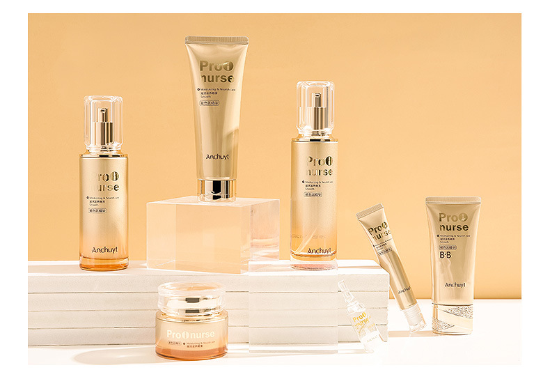 研春堂玻色因套盒补水保湿弹力乳补水霜紧致眼霜十一件套装批发