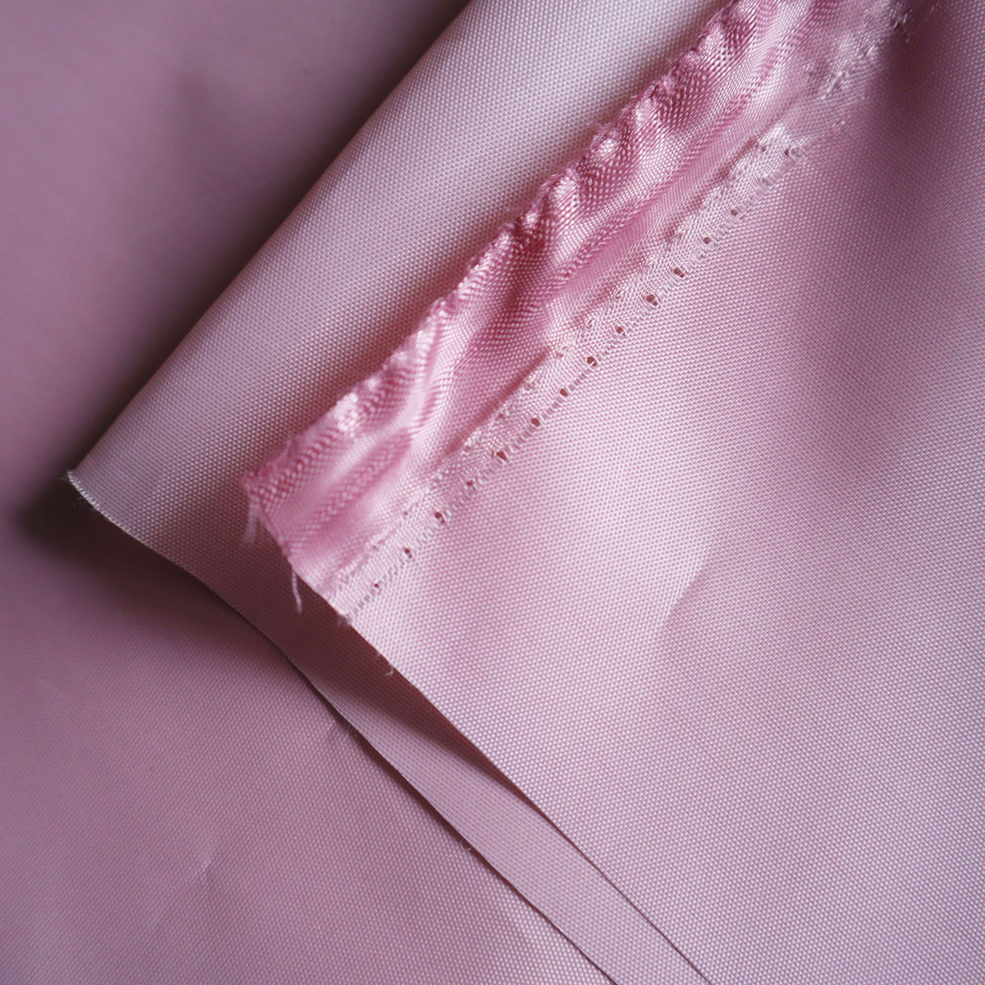 210d 15*19 豆沙色牛津布 pa水性 箱包 化妆包 收纳包 里布面料