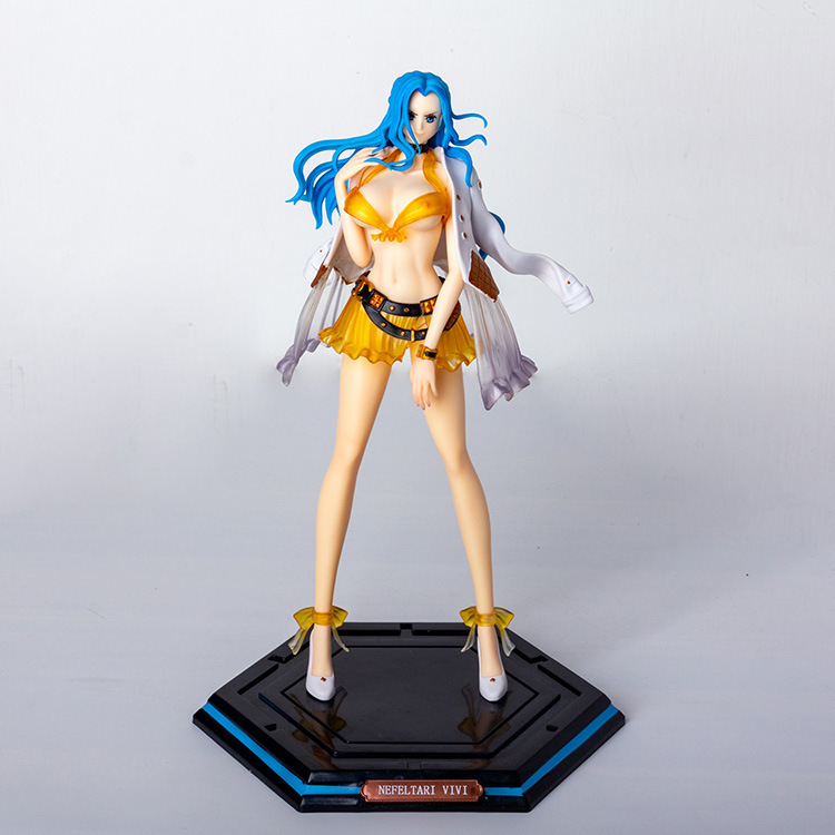 海贼王 gk 潮牌薇薇 微微公主 泳装美少女 盒装公仔 手办模型摆件