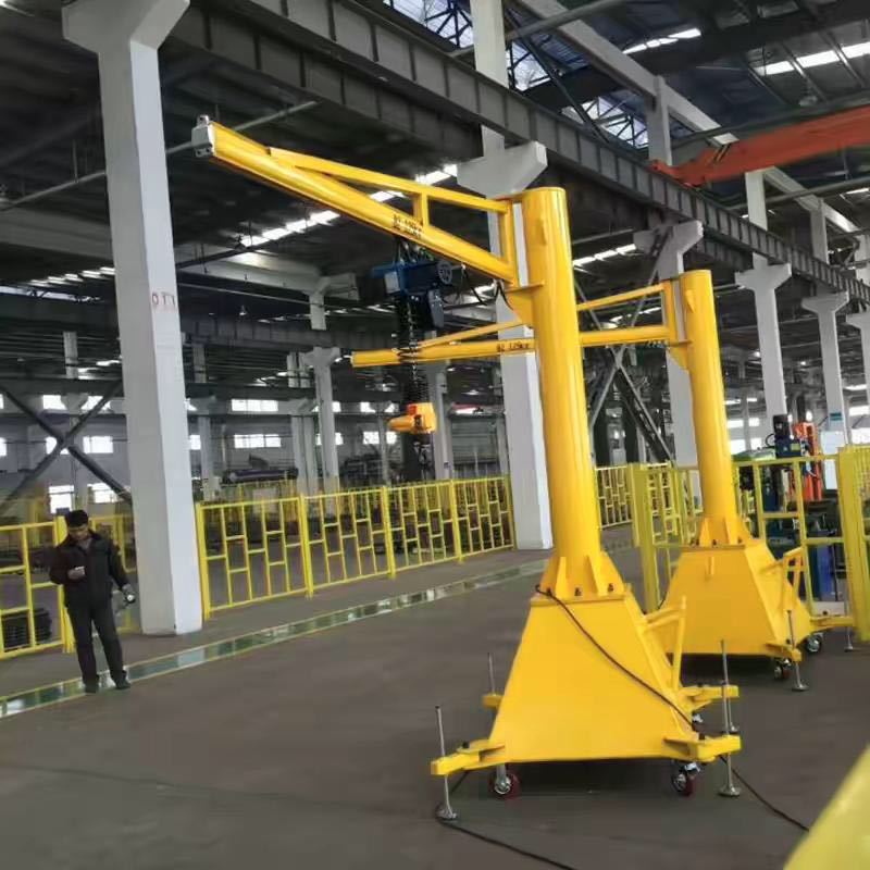 移动式悬臂吊 墙壁吊挂式悬臂吊180度手动悬臂吊可移动旋臂吊