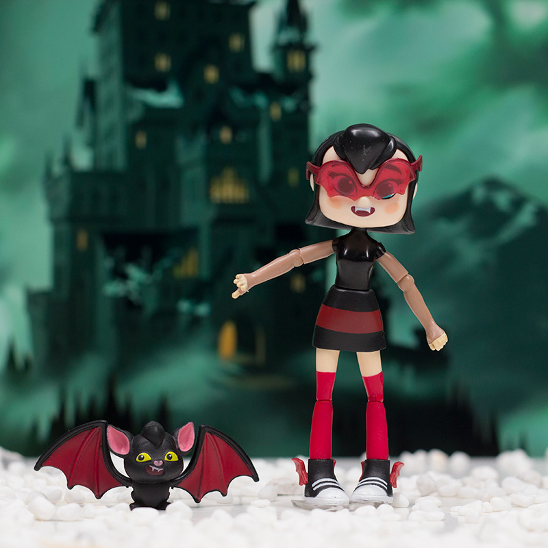 跨境热卖 正版精灵旅社梅维斯mavis手办女孩pvc公仔玩偶玩具批发