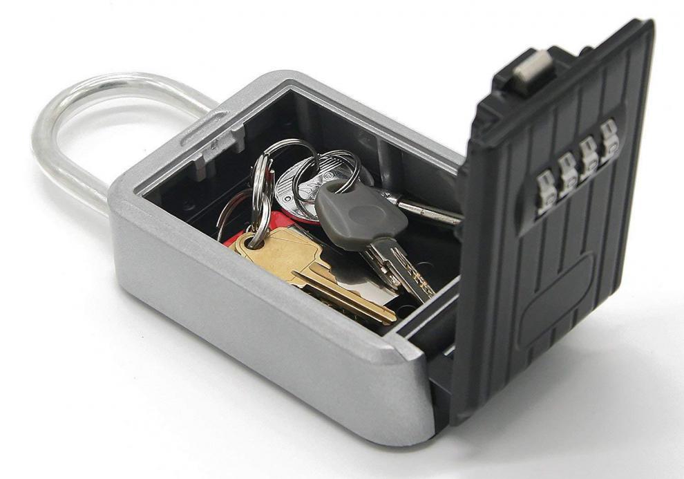 跨境货源装修密码钥匙盒工地密码盒装钥匙密码锁盒民宿门口锁匙箱