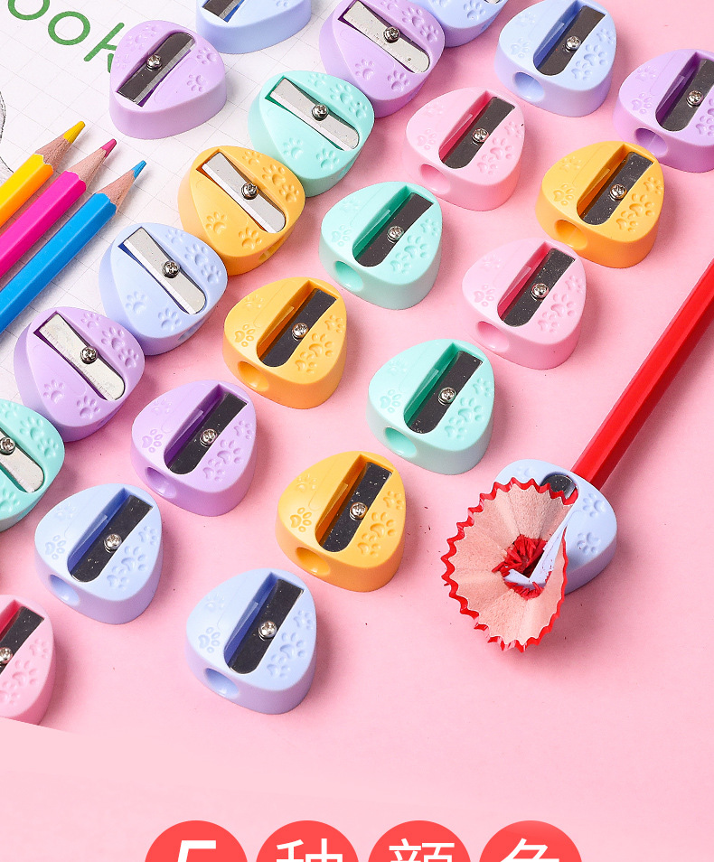 小学生卷笔刀 迷你小号粗削笔器手动绞剥削销车削笔刀刨笔刀批发