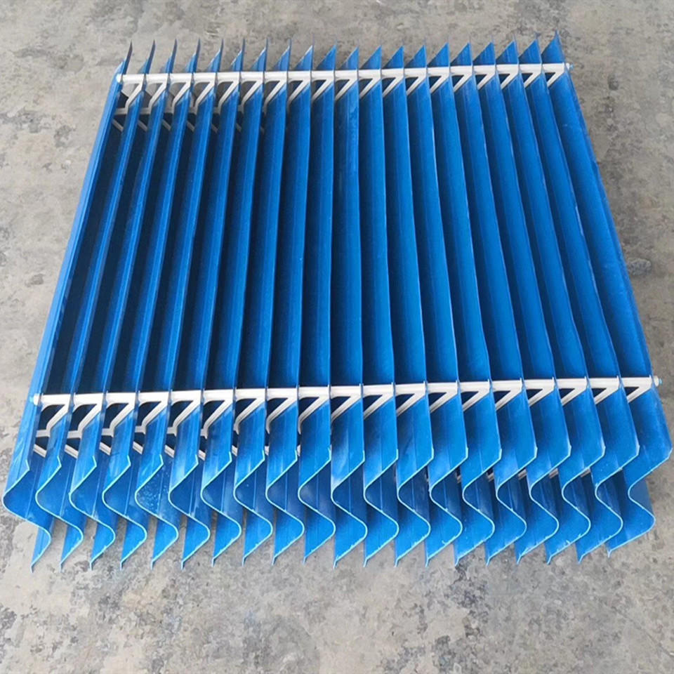 s型收水器 s形冷却塔收水器 pvc收水器蓝色