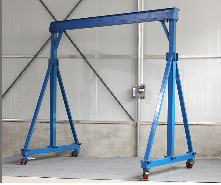 龙门吊架厂家直销移动小型龙门 2/3/5吨家用吊架可移动龙门架起重