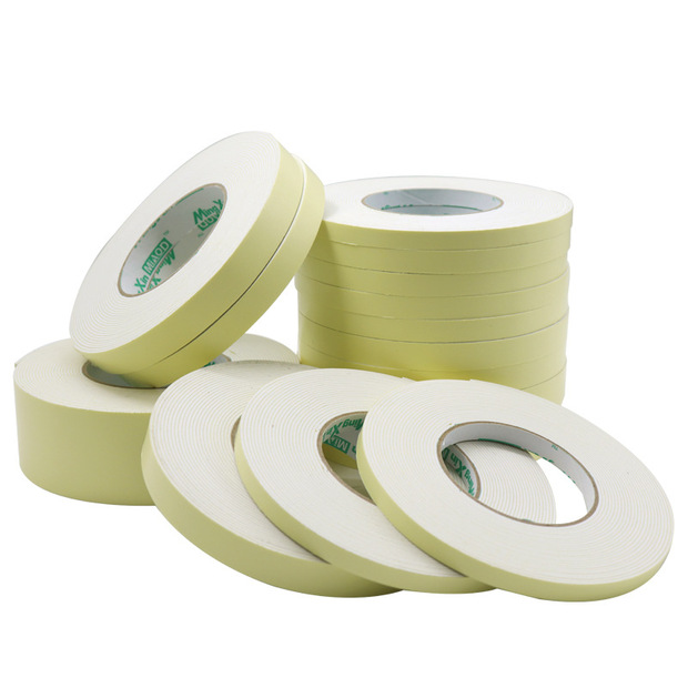 双面胶带泡棉胶墙面固定两面胶强力海绵双面胶高粘度加厚泡沫胶带