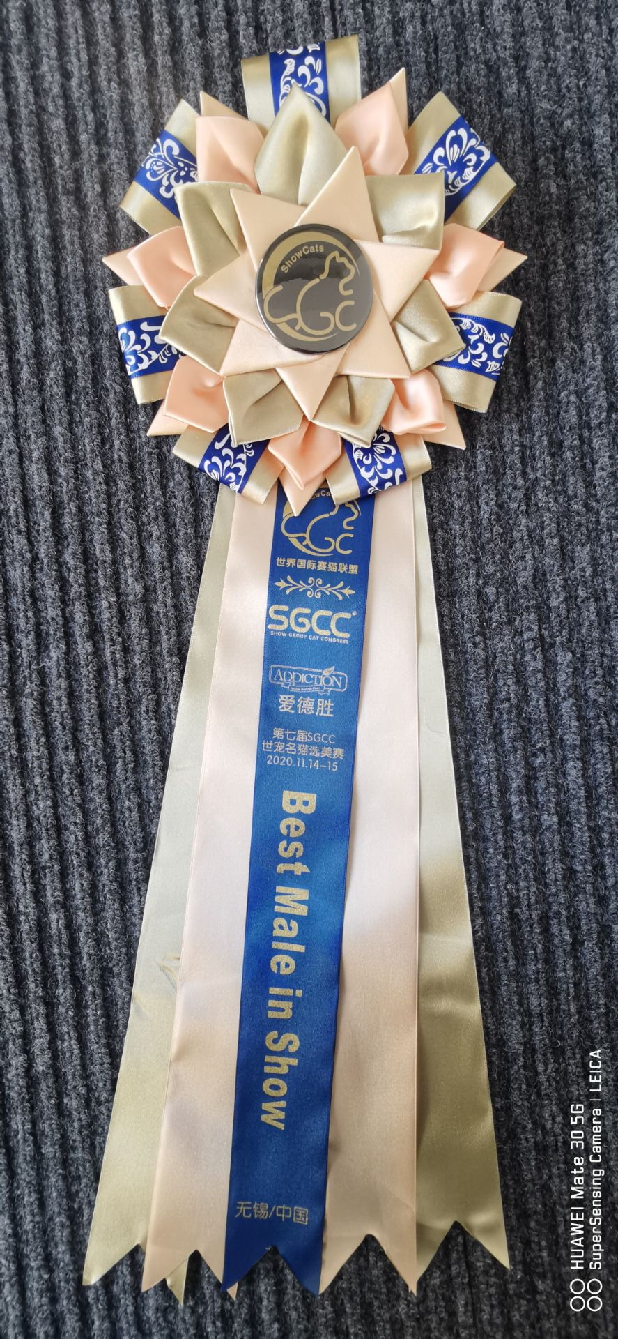 徽章,胸花徽章,缎带胸花徽章奖花胸花徽章