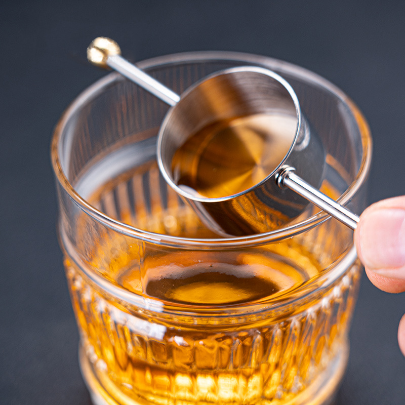 304不锈钢双珠量杯威士忌量酒器 鸡尾酒盎司杯 调酒师专用30ml