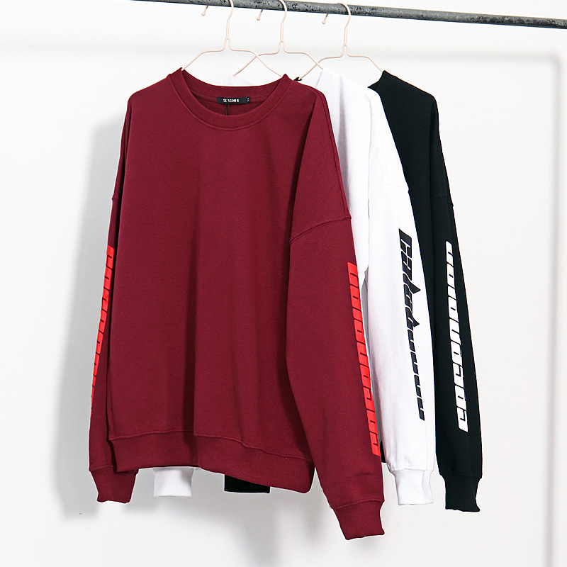 yeezy season6 calabasas椰子侃爷男女情侣高街潮牌嘻哈宽松卫衣