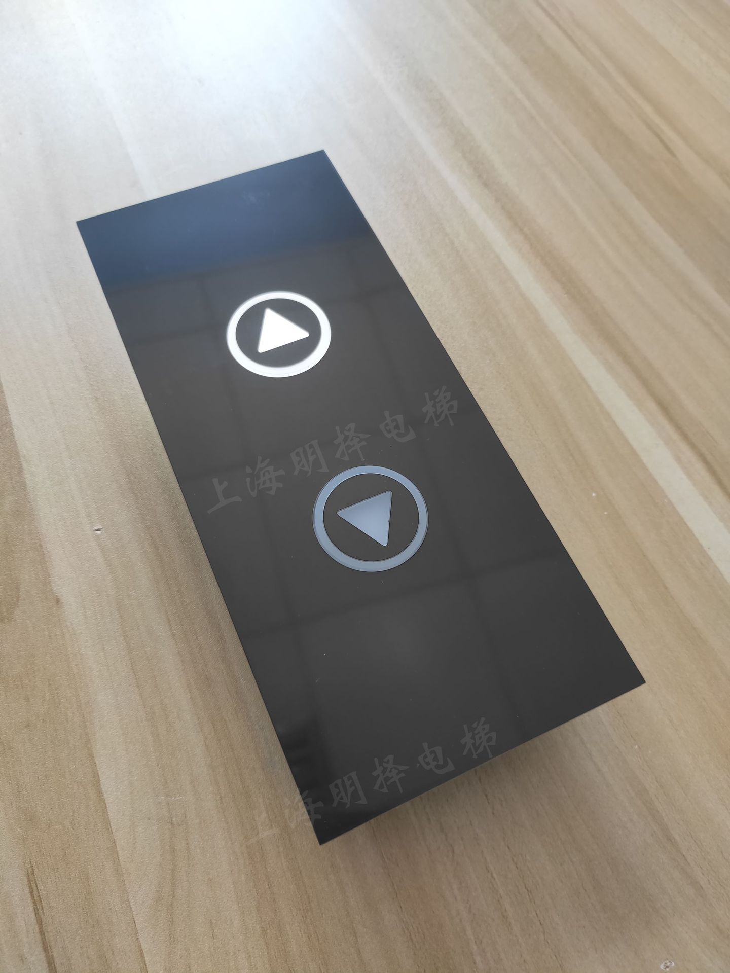 电梯外呼盒/外召唤/黑钛面板呼梯盒mz-312-hid