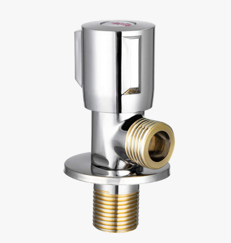 全铜三角阀马桶热水器铜牙上水阀止水八字阀热水器快开冷热角阀