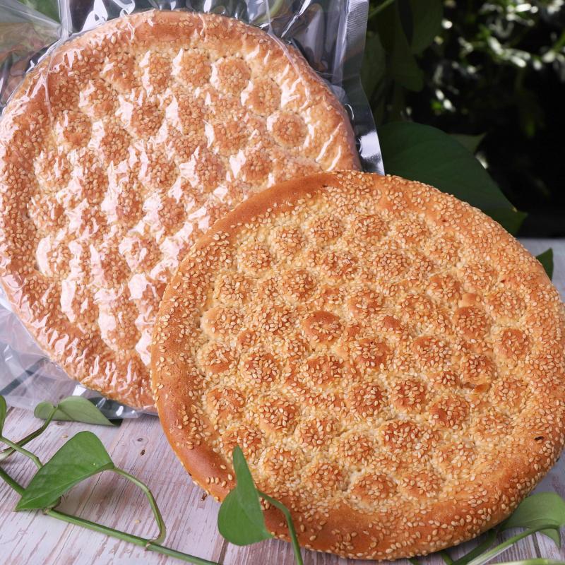 新疆烤馕大饼牛奶芝麻烤馕饼正宗囊手工糕点休闲户外早餐美食油酥