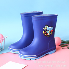新儿童雨鞋中童大童小学生宝宝水鞋四季通用可爱时尚卡通防滑雨靴